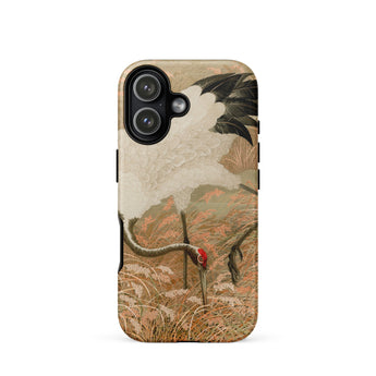 Japanese Sarus Crane - G.a. Audsley Phone Case, Iphone 17 / Matte, Mobile Cases, Toby Leon