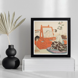 Japanese Theater Scene - Hasegawa Takejiro Art Print / Canvas, Posters Prints & Visual Artwork, Toby Leon