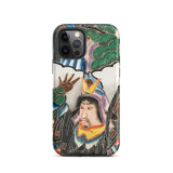 Japanese Warrior Banner - Kakuro Phone Case Iphone 12 Pro / Matte Vibrant Intricately Illustrated Traditional, Sengoku Campaigns, Mobile