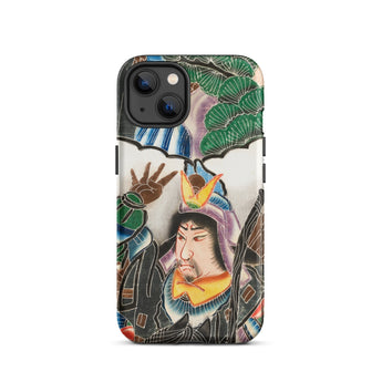 Japanese Warrior Banner - Kakuro Phone Case Iphone 13 / Matte Vibrant Intricately Illustrated Traditional, Sengoku Campaigns, Mobile Cases