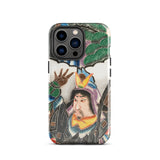 Japanese Warrior Banner - Kakuro Phone Case Iphone 13 Pro / Gloss Vibrant Intricately Illustrated Phone Case Traditional Japanese Warrior