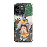Japanese Warrior Banner - Kakuro Phone Case Iphone 15 Pro Max / Gloss Vibrant Intricately Illustrated Phone Case Traditional Japanese