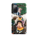 Japanese Warrior Banner - Kakuro Phone Case Samsung Galaxy S20 Fe / Matte Vibrant Intricately Illustrated Phone Case Traditional Japanese