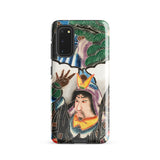 Japanese Warrior Banner - Kakuro Phone Case Samsung Galaxy S20 / Gloss Vibrant Intricately Illustrated Phone Case Traditional Japanese