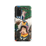 Japanese Warrior Banner - Kakuro Phone Case Samsung Galaxy S20 / Matte Vibrant Intricately Illustrated Phone Case Traditional Japanese
