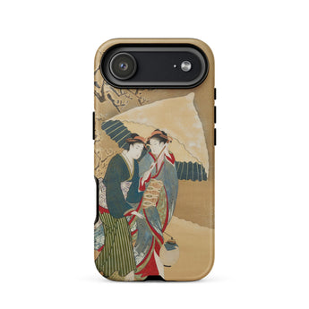 Donne giapponesi nella neve - Custodia per iPhone Shunman, 17 Air / Opaca, Custodie per telefoni cellulari, Toby Leon