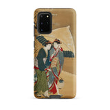 Japanese Women in Snow - Shunman Phone Case, Samsung Galaxy S20 Plus / Matte, Mobile Cases, Toby Leon