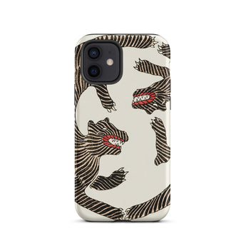Japanese Woodblock Tiger - Taguchi Tomoki Phone Case, Iphone 12 / Matte, Mobile Cases, Toby Leon