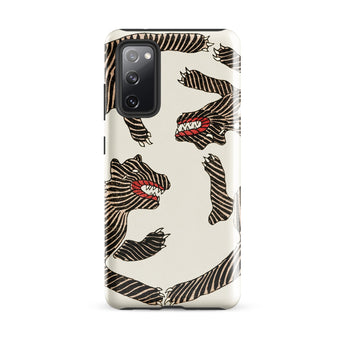 Japanese Woodblock Tiger - Taguchi Tomoki Phone Case, Samsung Galaxy S20 Fe / Gloss, Mobile Cases, Toby Leon