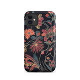 Japanese Wrapping Cloth (uchikui) - Textile Phone Case, Iphone 11 / Matte, Mobile Cases, Toby Leon