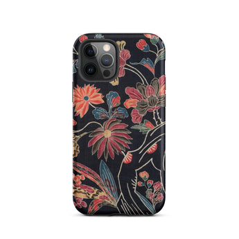 Japanese Wrapping Cloth (uchikui) - Textile Phone Case, Iphone 12 Pro / Matte, Mobile Cases, Toby Leon