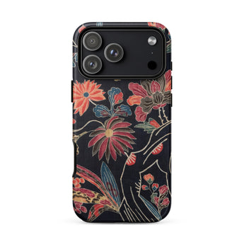Japanese Wrapping Cloth (uchikui) - Textile Phone Case, Iphone 17 Pro Max / Matte, Mobile Cases, Toby Leon