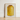 Framed Artwork Yellow Ceramic Jar Subtle Speckles Slightly Sun-kissed Vessel, Yolande Delasser Golden, Art