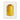 Jar - Yolande Delasser Golden Ceramic Art Print, Yellow Ceramic Jar Brown Rim