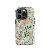 Jasmine - William Morris British Floral Iphone Case, 14 Pro / Matte, Floral Patterned Phone Case