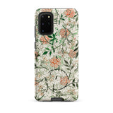 Jasmine - William Morris British Floral Phone Case, Samsung Galaxy S20 Plus / Matte, Mobile Cases, Toby Leon