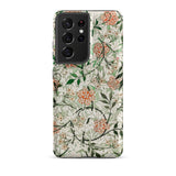 Jasmine - William Morris British Floral Phone Case, Samsung Galaxy S21 Ultra / Matte, Mobile Cases, Toby Leon