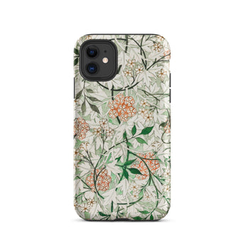 Jasmine - William Morris British Floral Phone Case Iphone 11 / Matte Floral Patterned Phone Case William Morris’s Horticultural Reverie,