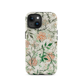 Jasmine - William Morris British Floral Phone Case Iphone 15 / Matte Floral Patterned Phone Case William Morris’s Horticultural Reverie,