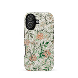 Jasmine - William Morris British Floral Phone Case Iphone 17 / Matte Green Floral Phone Case Intricate Design Durable Material William