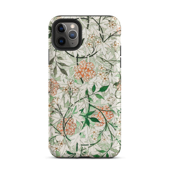Jasmine - William Morris British Floral Phone Case Iphone 11 Pro Max / Matte Floral Patterned Phone Case William Morris’s Horticultural