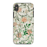Jasmine - William Morris British Floral Phone Case Iphone Xs / Matte Floral Patterned Phone Case Iphone x Xs Model William Morris’s