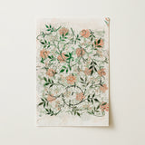 Jasmine - William Morris British Floral Textile Art Print / Canvas, 12x18’’ / 31x46cm / Unframed / no Border, Posters Prints & Visual