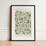 Jasmine - William Morris British Floral Textile Art Print / Canvas, William Morris’s Jasmine, Beguiling Art Print, Botanical Enchantment