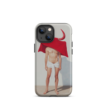 Joysticks - Funda para iPhone Matador Gay Surrealista, 13 Mini / Mate, Fundas para Móvil, Toby Leon