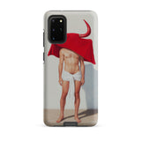 Joysticks - Surreal Gay Matador Phone Case, Samsung Galaxy S20 Plus / Matte, Mobile Cases, Toby Leon