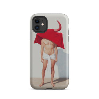 Joysticks - Surreal Gay Matador Phone Case Iphone 11 / Matte Iphone Case Bullfighter Art Gay Matador, Surreal Defiant Surrealism