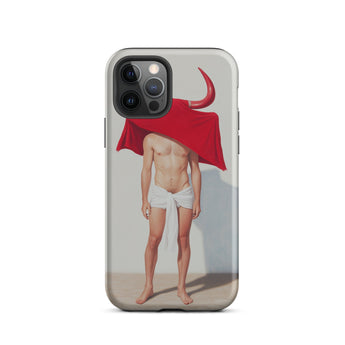 Joysticks - Surreal Gay Matador Phone Case Iphone 12 Pro / Matte Phone Case Bullfighter Art Gay Matador, Surreal Defiant Surrealism