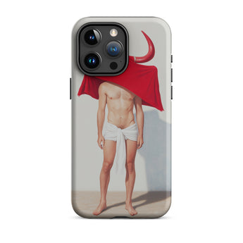 Joysticks - Surreal Gay Matador Phone Case Iphone 15 Pro Max / Matte Phone Case Bullfighter Art Gay Matador, Surreal Defiant Surrealism
