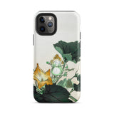 Kabocha Ni Tonbou - Ogata Gekko Ukiyo-e Phone Case Iphone 11 Pro / Matte Floral-patterned Phone Case Ogata Gekko, Kabocha Ni Tonbou,