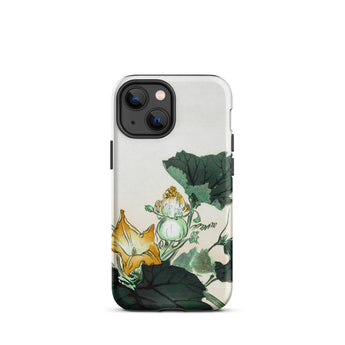 Kabocha Ni Tonbou - Ogata Gekko Ukiyo-e Phone Case Iphone 13 Mini / Matte Floral-patterned Iphone Case Ogata Gekko, Kabocha Ni Tonbou,