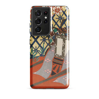 Kago Carriage - Kamisaka Sekka Phone Case, Samsung Galaxy S21 Ultra / Matte, Mobile Cases, Toby Leon