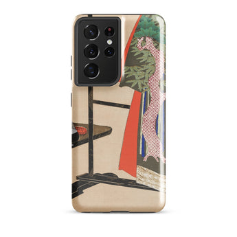 Kimono Valet - Kamisaka Sekka Phone Case Samsung Galaxy S21 Ultra / Matte Samsung Galaxy S21 Ultra Phone Case Traditional Japanese Kamisaka