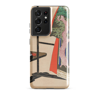 Kimono Valet - Kamisaka Sekka Phone Case Samsung Galaxy S21 Ultra / Matte Traditional Japanese Print, Iphone, Meiji Period Mobile Cases