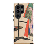 Kimono Valet - Kamisaka Sekka Phone Case Samsung Galaxy S24 Ultra / Matte Smartphone Case Traditional Japanese Ukiyo-e Style Illustration