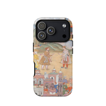 King Sal Visita a Kala Yavana - Funda para iPhone Harivamsa, 17 Pro / Mate, Fundas para Teléfonos Móviles, Toby Leon