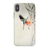 IJsvogeljacht - Ohara Koson Bird Art iPhone-hoesje, x / Mat, Telefoonhoesjes, Toby Leon
