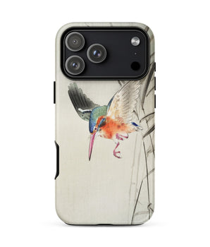 Iphone 17 Pro Max / Matte Kingfisher Hunting - Ohara Koson Bird Art Phone Case, Kachōe, Koson’s Exquisite