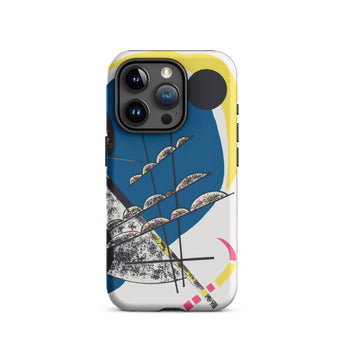 Kleine Welten Ii - Wassily Kandinsky Iphone Hoesje, 15 Pro / Mat, Mobiele Telefoonhoesjes, Toby Leon