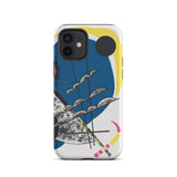 Kleine Welten Ii - Wassily Kandinsky Phone Case Iphone 12 / Matte Abstract Art Phone Case Kandinsky’s Celestial Musings, Swirling Cosmic