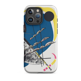 Kleine Welten Ii - Wassily Kandinsky Phone Case Iphone 16 Pro Max / Matte Artistic Phone Case Kandinsky’s Celestial Musings, Swirling
