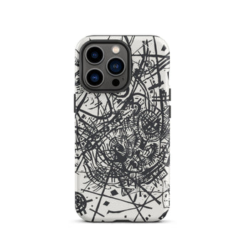 Kleine Welten Viii - Wassily Kandinsky iPhone-hoesje, 13 Pro / Mat, Telefoonhoesjes, Toby Leon