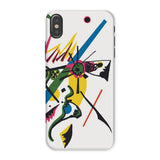 Kleine Welten i - Wassily Kandinsky Iphone Case, x / Matte, Mobiele Telefoonhoesjes, Toby Leon