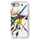 Kleine Welten i - Wassily Kandinsky Phone Case Iphone 8 / Matte Abstract Art Phone Case Kandinsky’s Kleine Welten, Wassily Kandinsky
