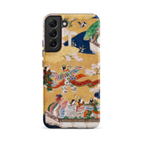 Kocho Chapter - Tale of Genji Heian Period Phone Case Samsung Galaxy S22 Plus / Matte Vibrant Intricately Illustrated Phone Case