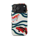 Pesce Koi - Custodia per iPhone Sea Life Pochoir di E.a. Seguy, 17 Pro Max / Opaca, Custodie per telefoni cellulari, Toby Leon